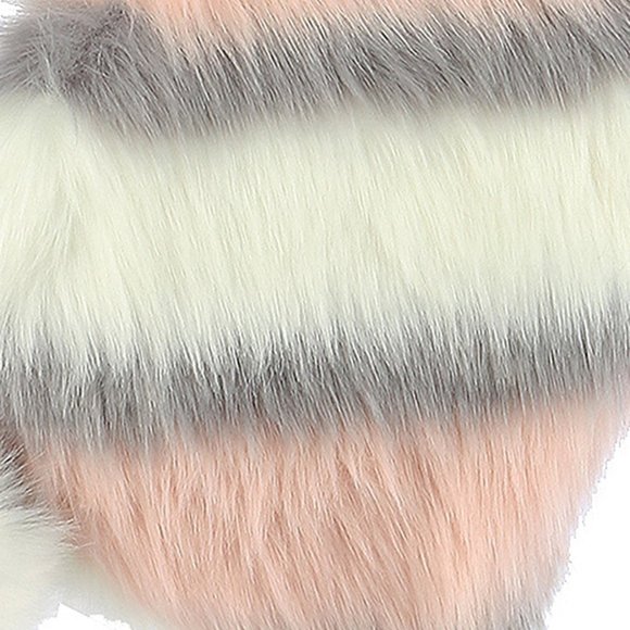 $10 ✿ FAUX FUR ROUND CROSS-BODY BAG - Picture 2 of 4